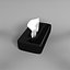 Black Tissue Box