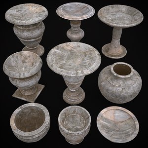 3D Garden Planters Pack