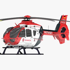 Eurocopter EC-135 JOHANNITER Luftrettung L2000 3D model