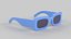 Rectangular Eyewear Glasses