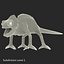 rigged lizards 2 3D model