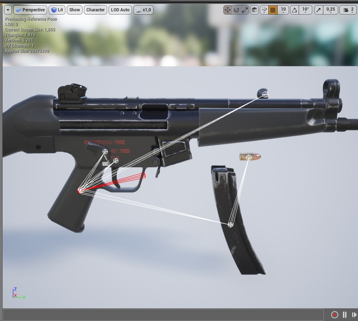 3D Model Sub Machine-gun - TurboSquid 1342043