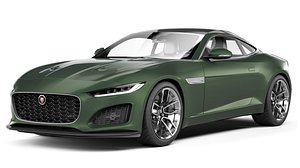 3D model Jaguar F-Type Coupe 2021