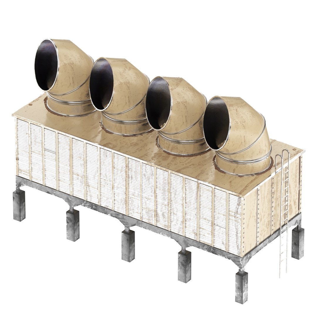 3D Rooftop Unit - TurboSquid 2304890