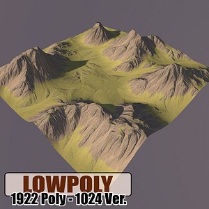 Lowpoly Mountain HL73