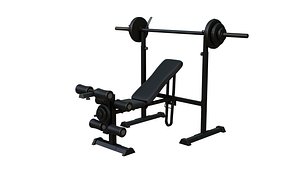 3D Gym equipment 5
