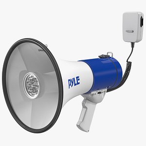 3D pyle pmp51lt megaphone siren