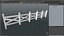 牧场围栏白色