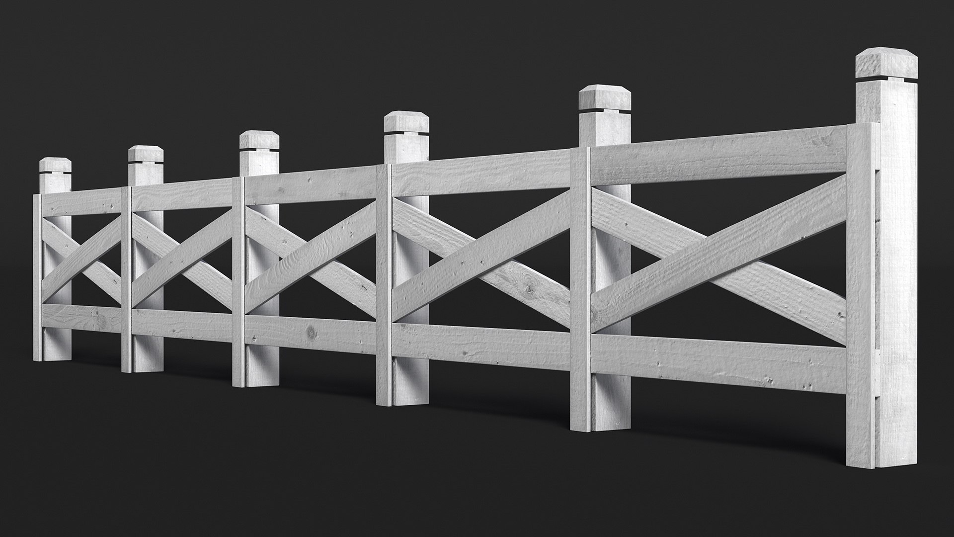 Ranch Fence White 3D model https://p.turbosquid.com/ts-thumb/Sa/DMfynr/ag/ranchfencewhite3dsmodel007/jpg/1707870988/1920x1080/fit_q87/ed410f4dd235f1f052a615f233f4c82f31177b60/ranchfencewhite3dsmodel007.jpg