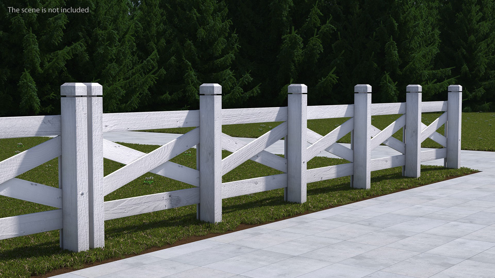 Ranch Fence White 3D model https://p.turbosquid.com/ts-thumb/Sa/DMfynr/tJ/ranchfencewhite3dsmodel004/jpg/1707870975/1920x1080/fit_q87/1d243824219a78692a26ee253b52e065094d3ee9/ranchfencewhite3dsmodel004.jpg