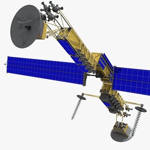 3d military satellite milstar