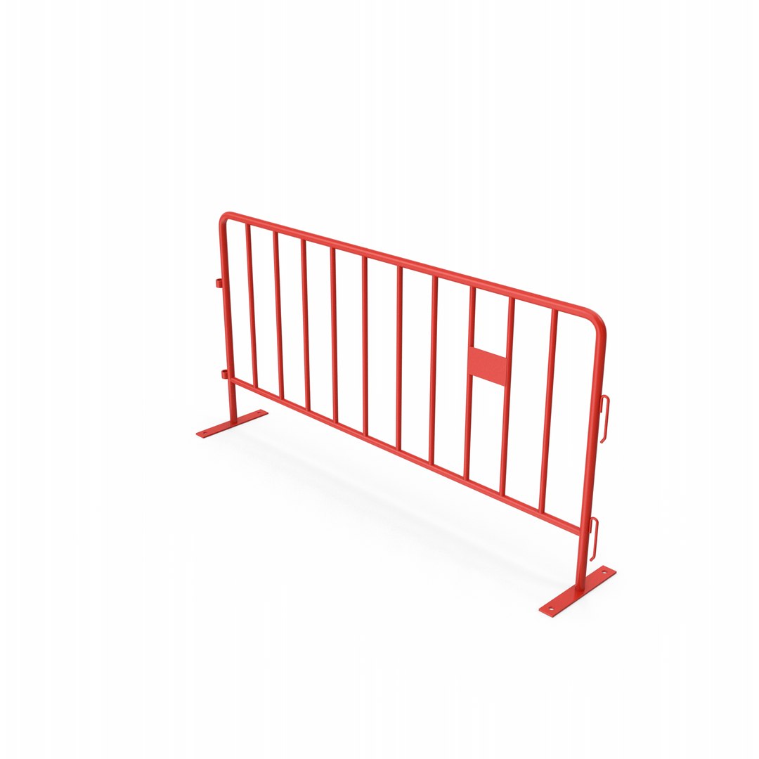 3D Model Crowd Barrier - TurboSquid 1846394