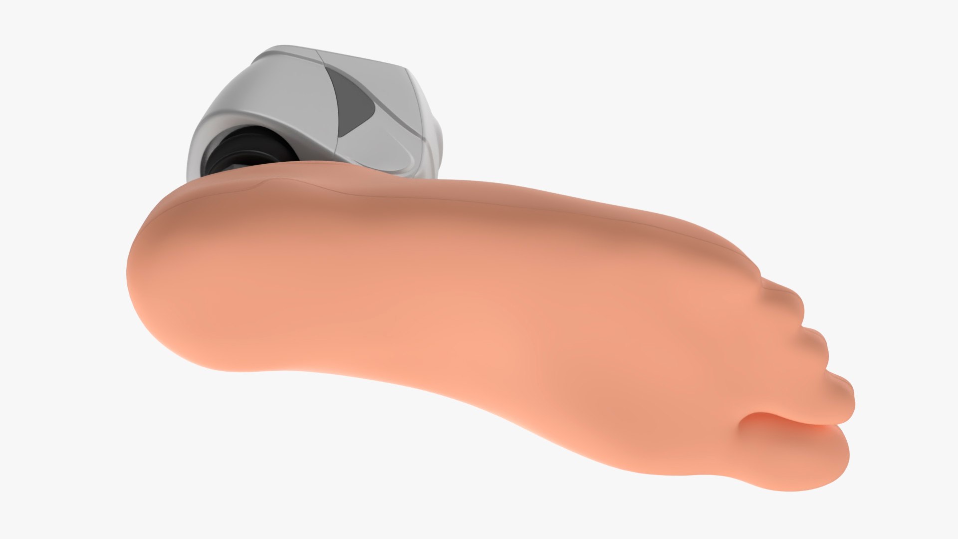 3D Bionic Prosthesis With Rubber Foot - TurboSquid 2228048