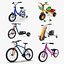 3D Child Bikes Collection 4