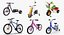 3D Child Bikes Collection 4
