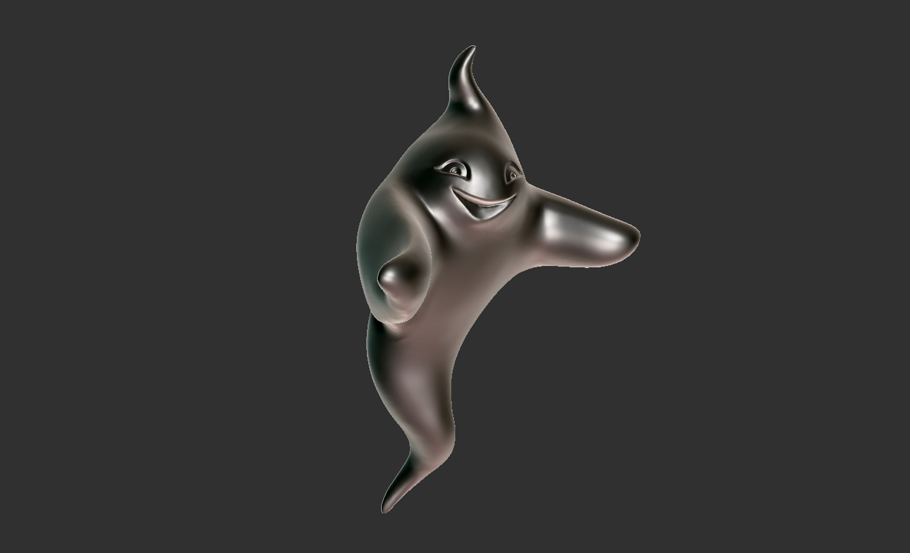 3D Ghost Halloween - TurboSquid 1334340