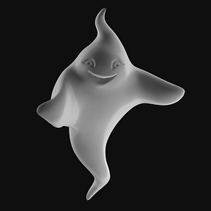 3D ghost halloween