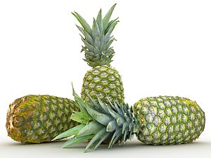 pineapple hd 8k 3D model