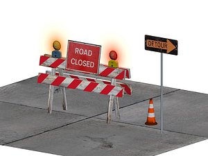 Traffic Barricade Construction