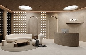 Wabi-Sabi Reception Space