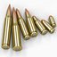 3d model bullets