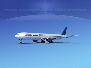 3d boeing 777-300