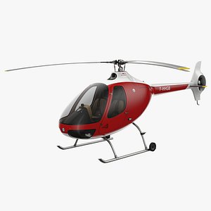 Guimbal Cabri G2 Helicopter - Red