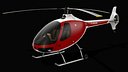 Guimbal Cabri G2 Helicopter - Red