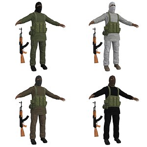 3d pack taliban model