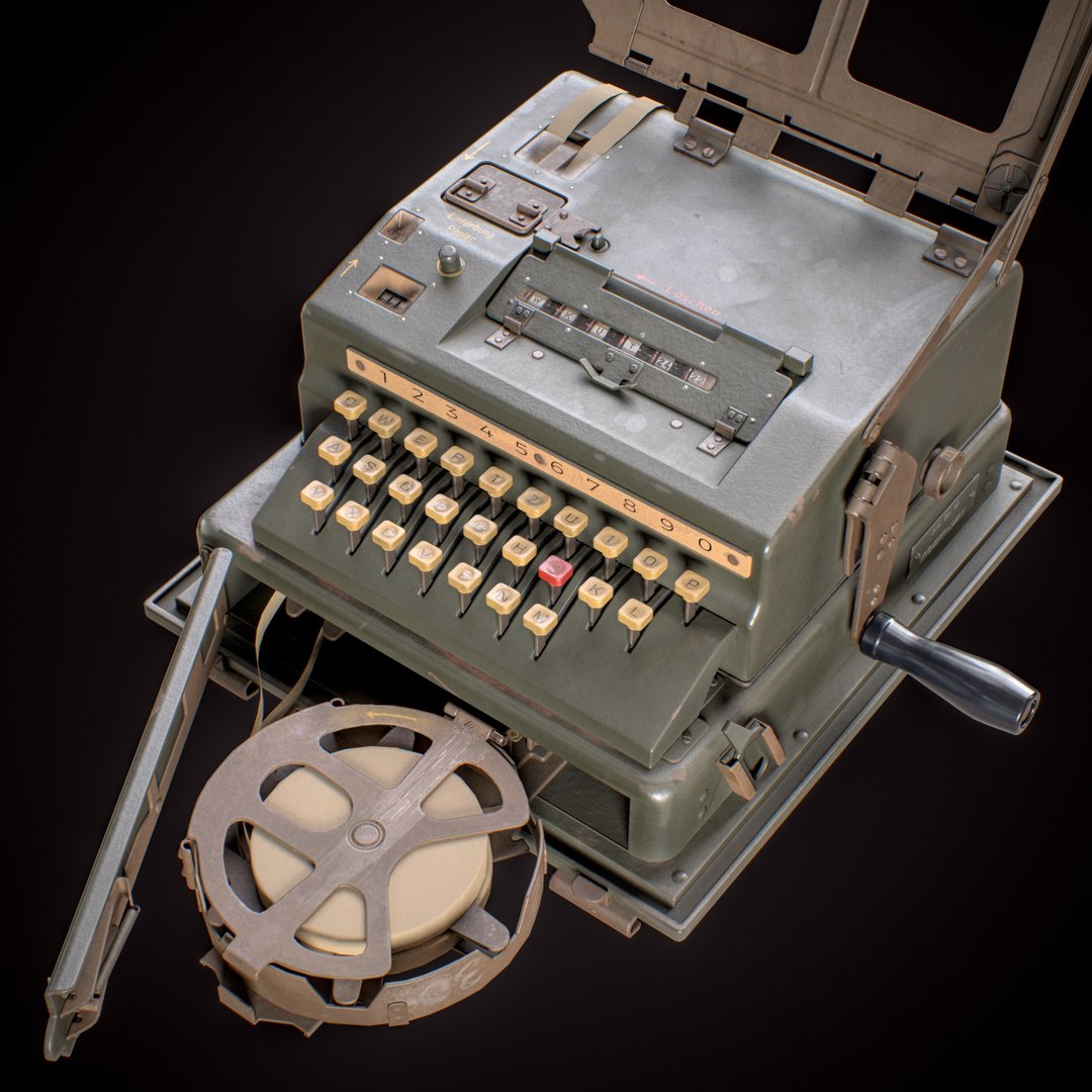 SG 41 Cipher Machine WWII German Encryption Device low-poly 3d model 3D model https://p.turbosquid.com/ts-thumb/Sa/kcu645/Av/sg41_render_maincamera4_002/jpg/1778146949/1920x1080/fit_q87/dca96e831ab96d6d44e19f8adfc7bf6b9990088e/sg41_render_maincamera4_002.jpg