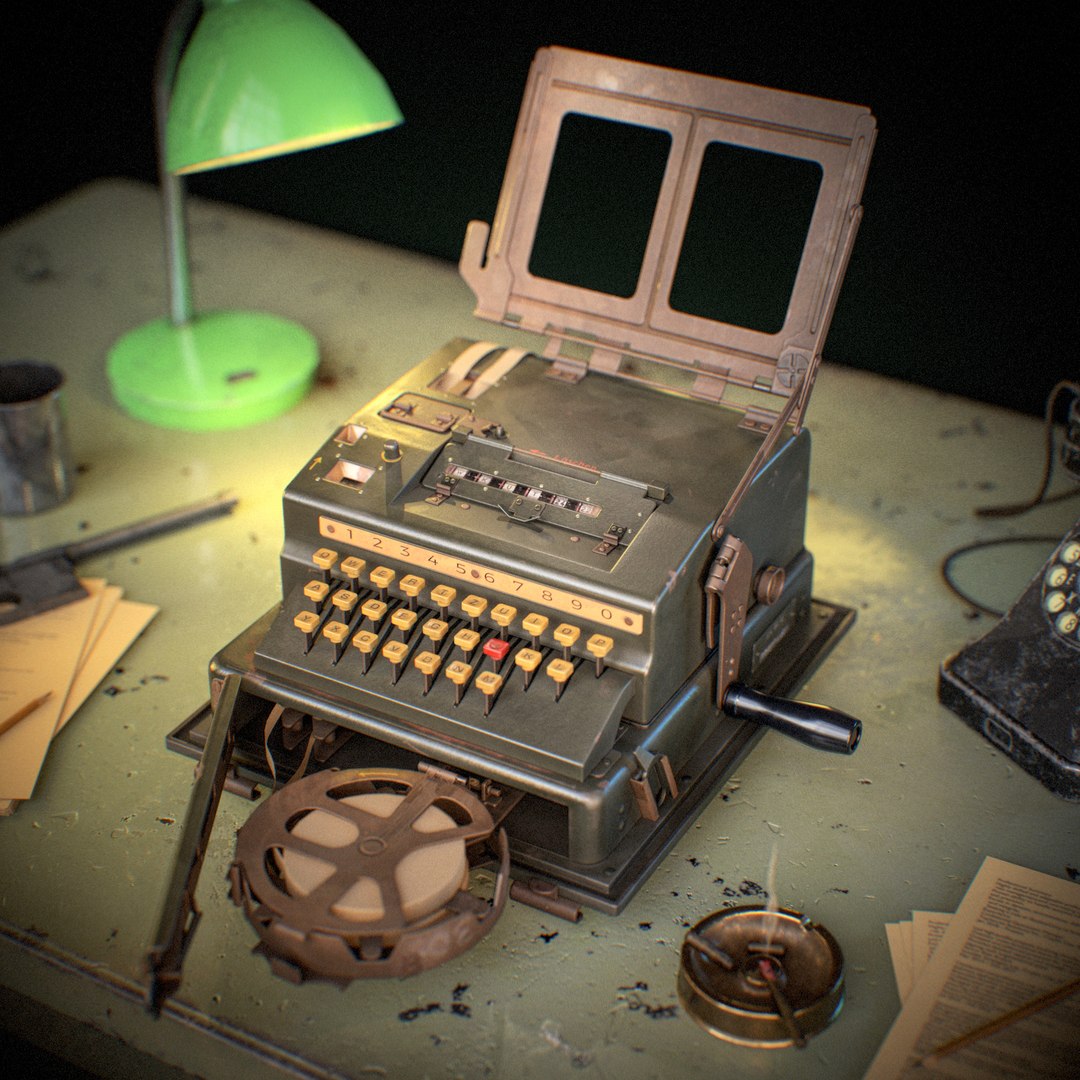SG 41 Cipher Machine WWII German Encryption Device low-poly 3d model 3D model https://p.turbosquid.com/ts-thumb/Sa/kcu645/n2/sg41_render_012/jpg/1778146946/1920x1080/fit_q87/22343796687a0c5bbabda715eb62794752903a0e/sg41_render_012.jpg