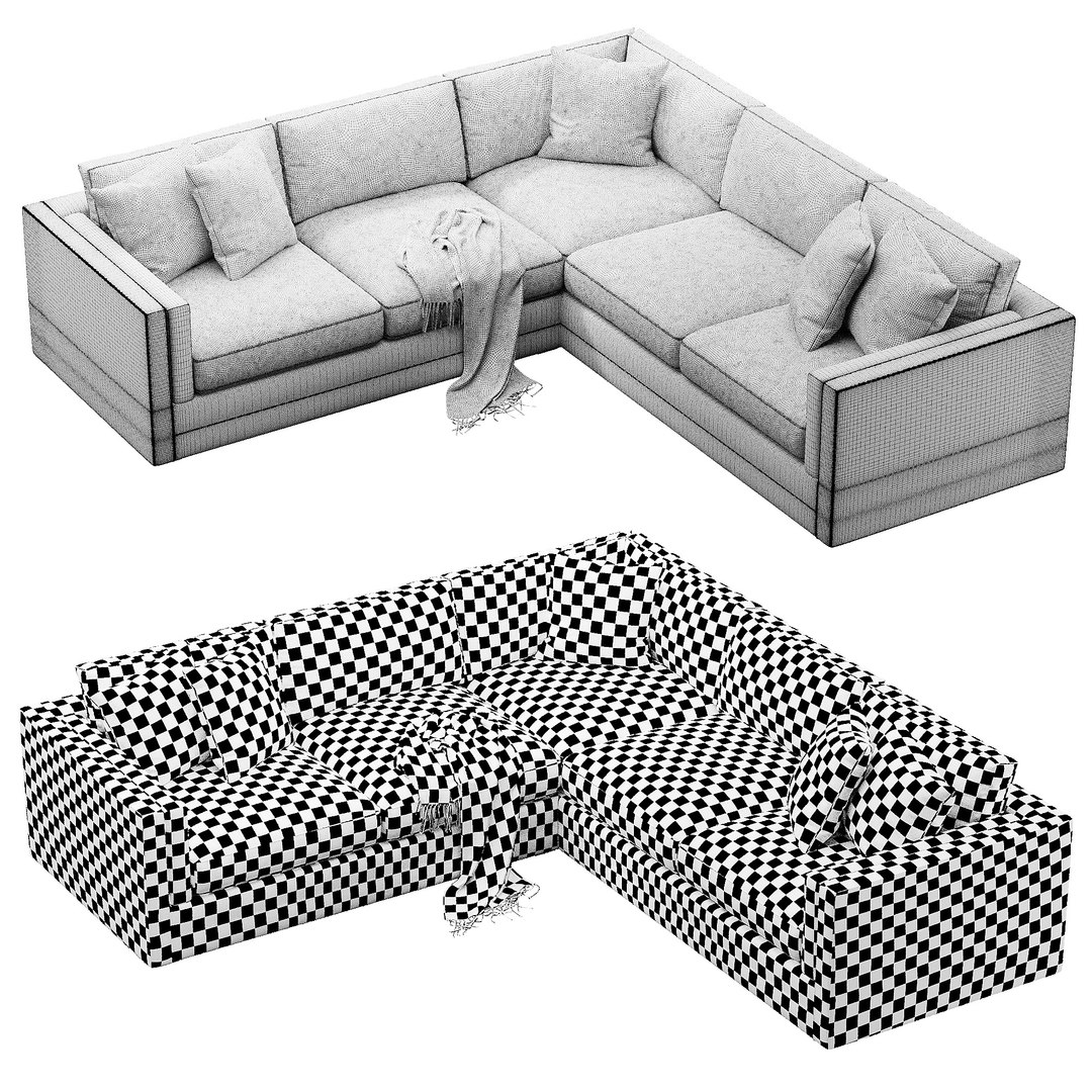 3D Crate And Barrel Lakeview - TurboSquid 2228520