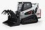 Bobcat T590 Track  Skid Steer Loader with Grapple