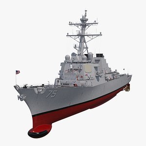 arleigh burke destroyer donald model