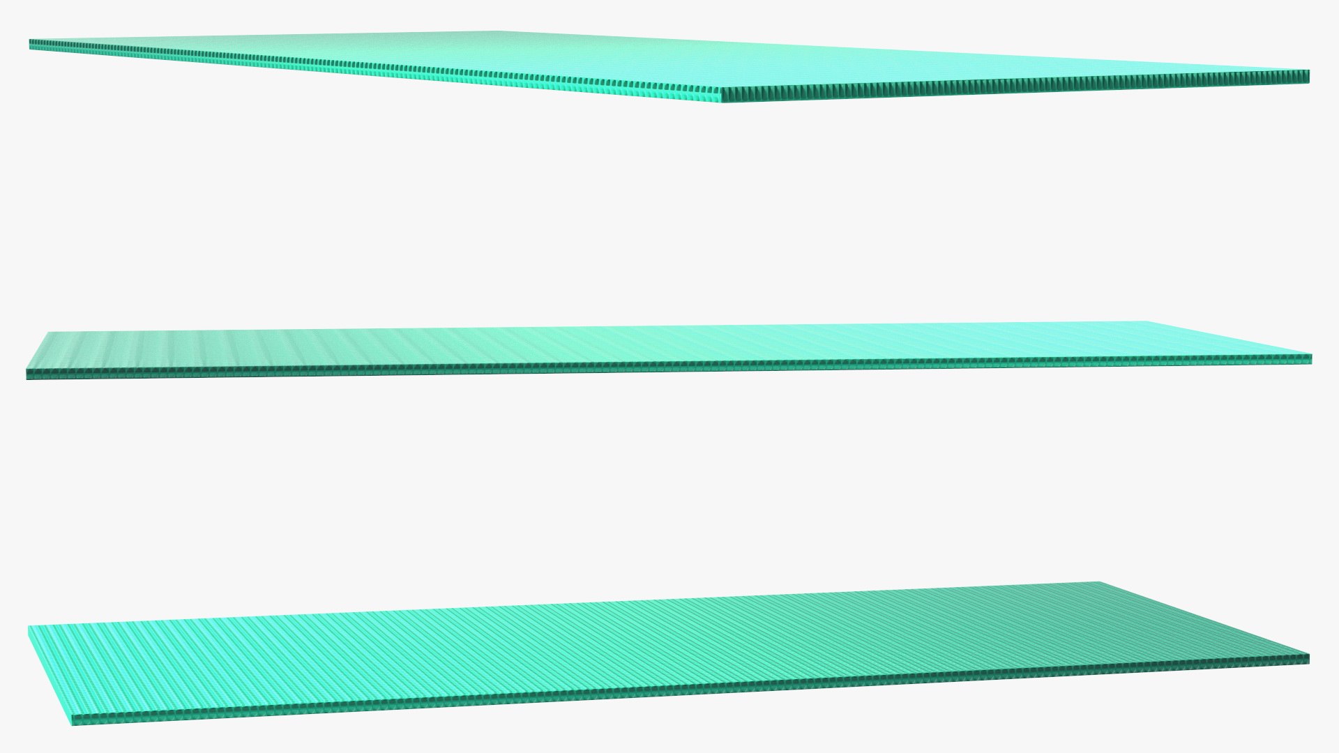 3D Gradient Green Fitness Mat - TurboSquid 2141588