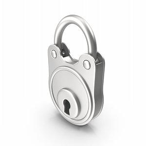 3D Padlock model