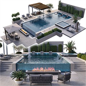 Swimming Pool 11 3D model