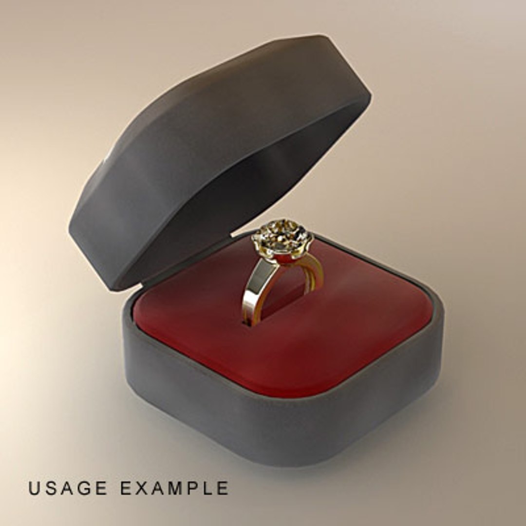 SPE Gold - Solid Dapper Box Gold Ring