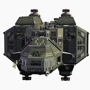 3D model Spaceship - Ship A