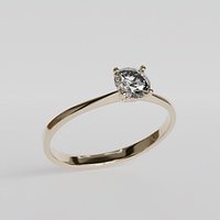 wedding ring 3D print model