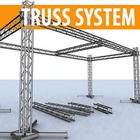 Truss system 4 pipes
