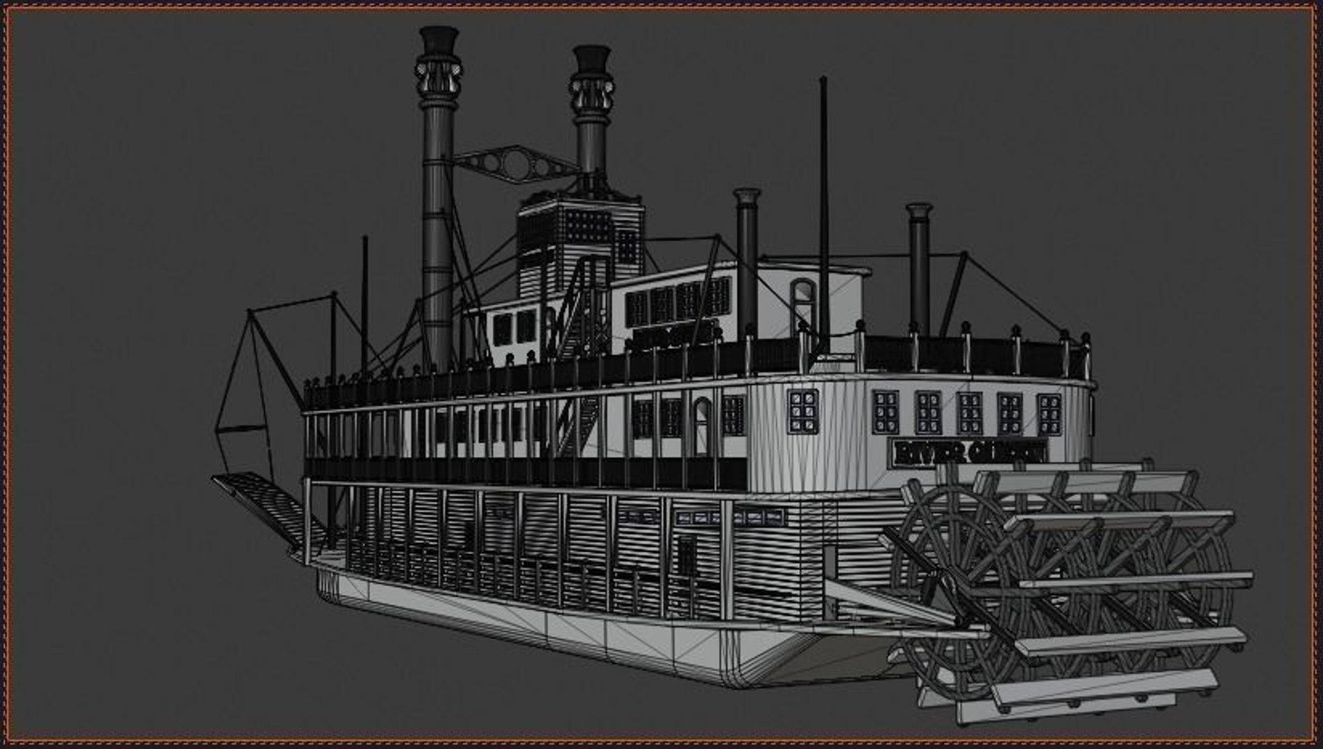 3D river steamer model https://p.turbosquid.com/ts-thumb/Sb/54TS9g/Yzm9cMb3/paddlesteamer3dmodelobjfbxblenddae6/jpg/1594720468/1920x1080/fit_q87/5c58fe1306879659d563b7a2957adb956e64ad48/paddlesteamer3dmodelobjfbxblenddae6.jpg