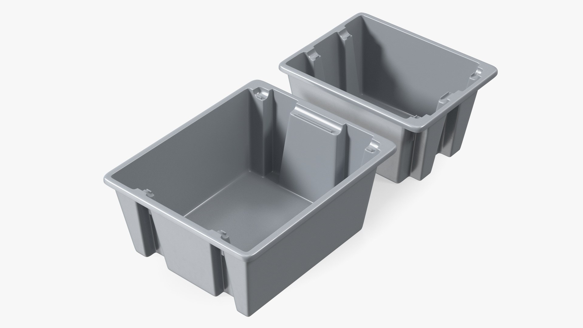 Stack and Nest Totes 3D model preview