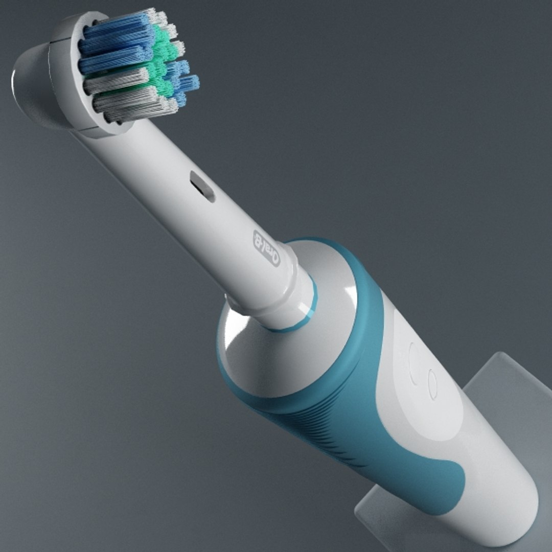 3d Electric Toothbrush Model