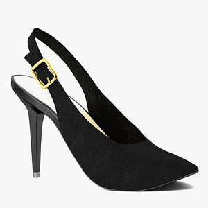 3d model point heel