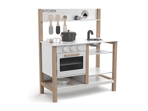 3D model TOY KITCHEN