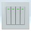 White Light Switch x4