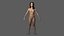 Natalia Rigged Full Body Scan 3D model