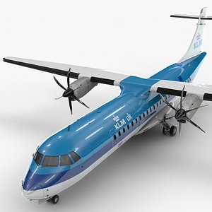 ATR 72 KLM UK L1647 model