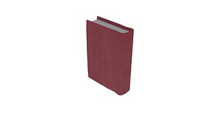 3D realistic book model